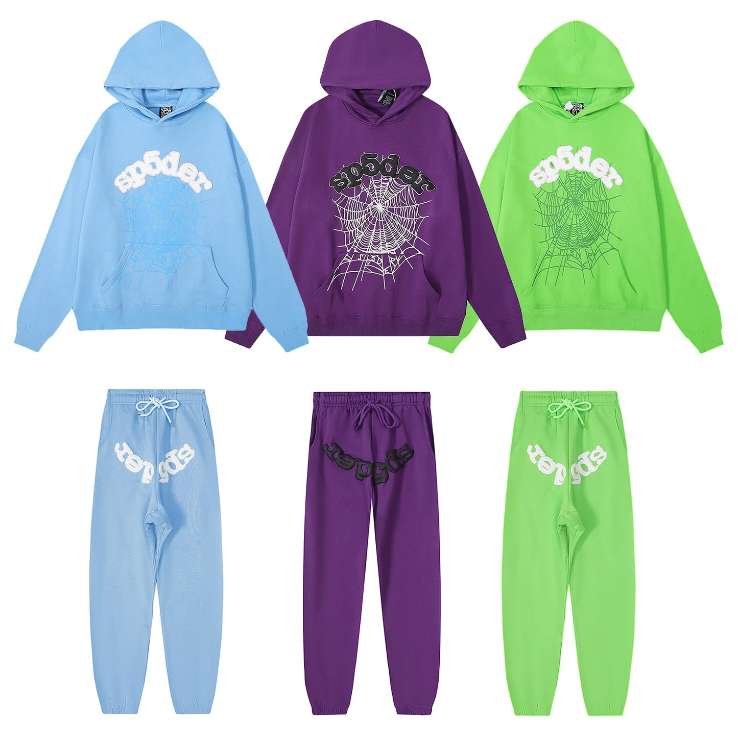 Spider hoodie Set